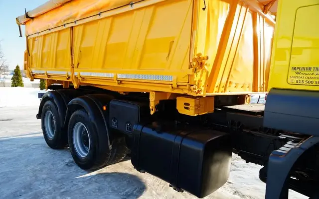 MAN TGA 26.410 / 6x4 / 3 STRONNA WYWROTKA / MEILLER KIPER / MANUAL / 