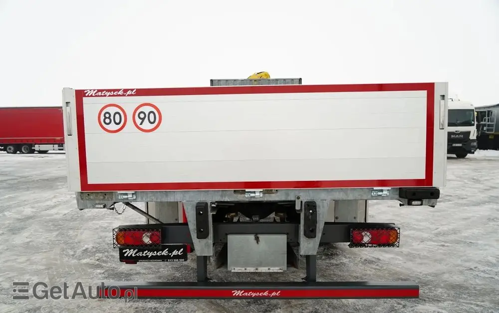 DAF LF 250 / 4X2 / SKRZYNIOWY - 7.30 + HDS HYVA HB 150XE3 / STEROWANIE RADIOWE / ROTATOR / MAX UDŹWIG: 5200 KG / EURO 6 