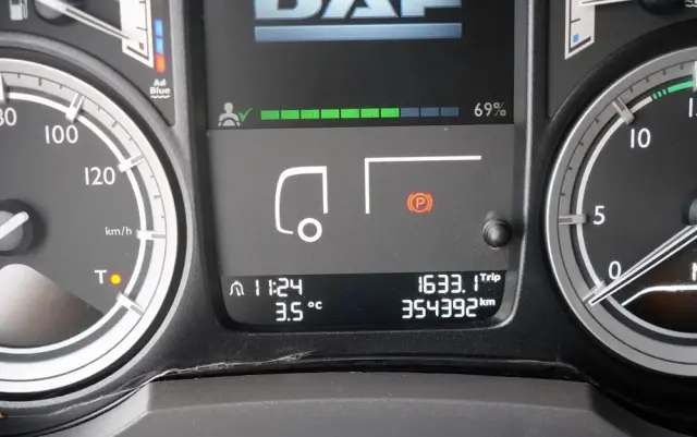 DAF LF 250 / 4X2 / SKRZYNIOWY - 7.30 + HDS HYVA HB 150XE3 / STEROWANIE RADIOWE / ROTATOR / MAX UDŹWIG: 5200 KG / EURO 6 