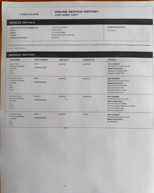 JAGUAR F-Pace 2.0 P400e PHEV AWD R-Dynamic HSE