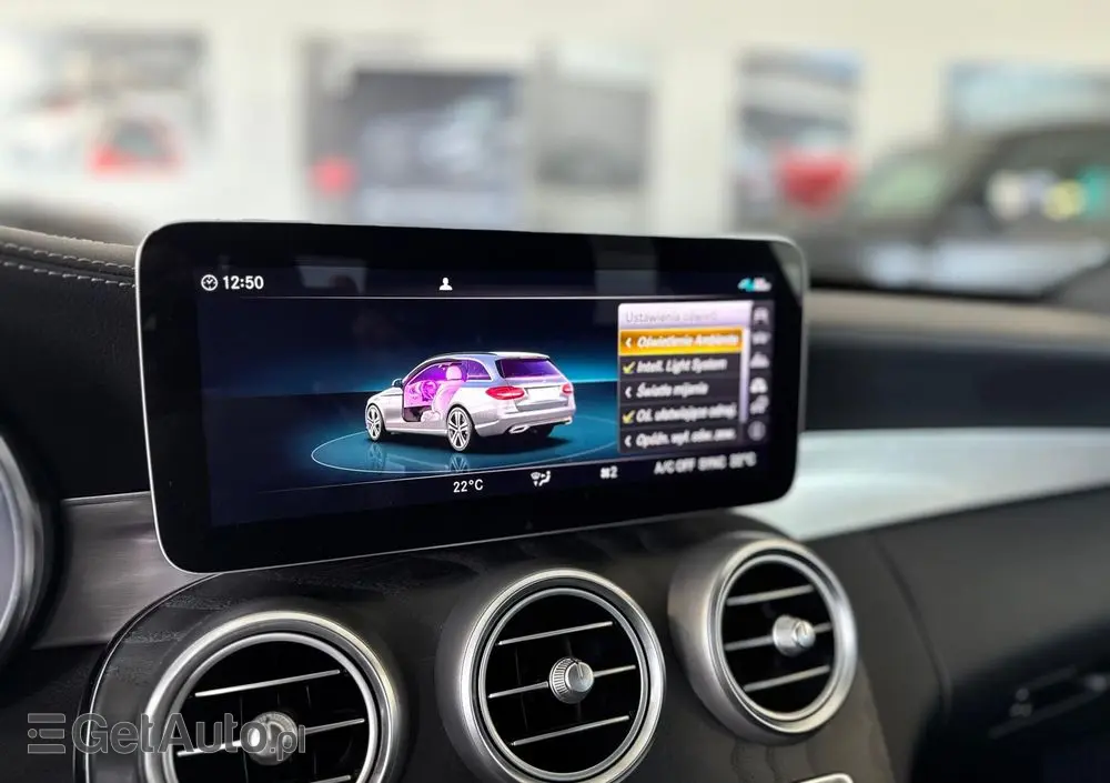 MERCEDES-BENZ Klasa C 200 d 9G-TRONIC AMG Line