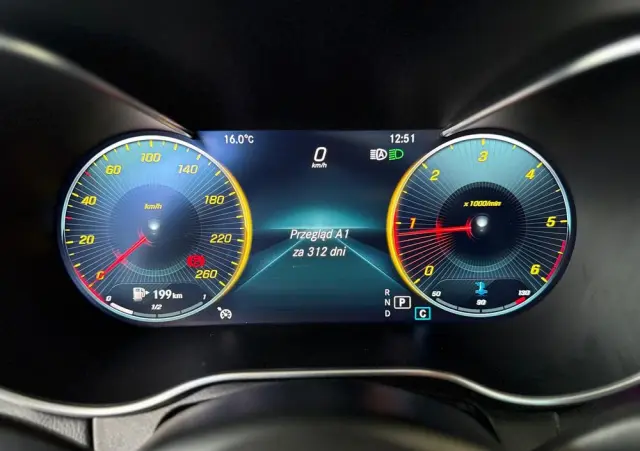 MERCEDES-BENZ Klasa C 200 d 9G-TRONIC AMG Line