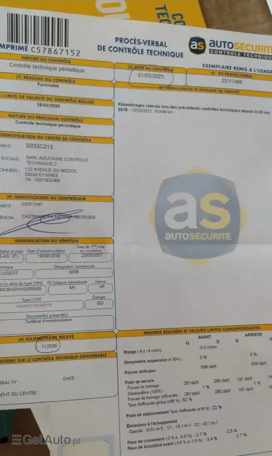 PEUGEOT 3008 1.6 BlueHDi Style S&S