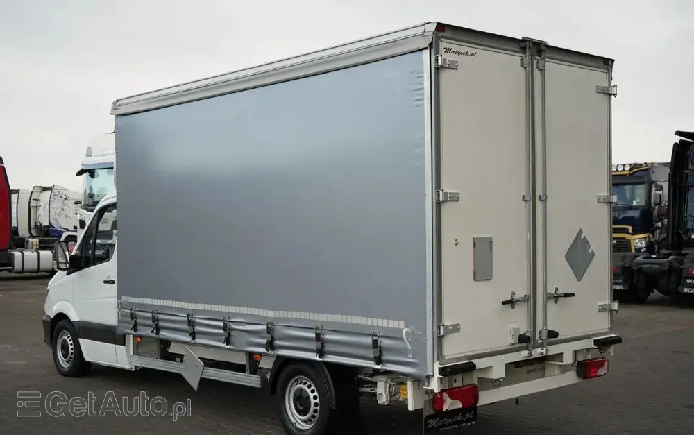 MERCEDES-BENZ SPRINTER / FIRANKA / PLANDEKA / AUTOMAT / 190 KM / SPROWADZONY  - 