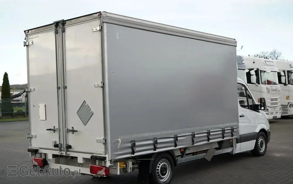 MERCEDES-BENZ SPRINTER / FIRANKA / PLANDEKA / AUTOMAT / 190 KM / SPROWADZONY  - 