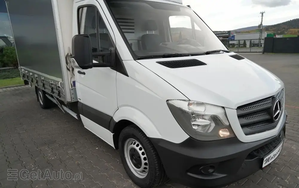 MERCEDES-BENZ SPRINTER / FIRANKA / PLANDEKA / AUTOMAT / 190 KM / SPROWADZONY  - 