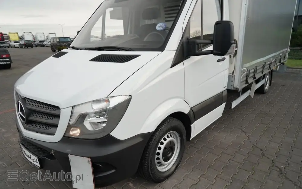 MERCEDES-BENZ SPRINTER / FIRANKA / PLANDEKA / AUTOMAT / 190 KM / SPROWADZONY  - 