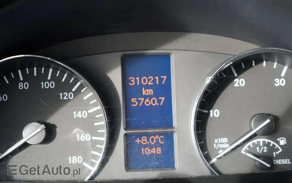 MERCEDES-BENZ SPRINTER / FIRANKA / PLANDEKA / AUTOMAT / 190 KM / SPROWADZONY  - 