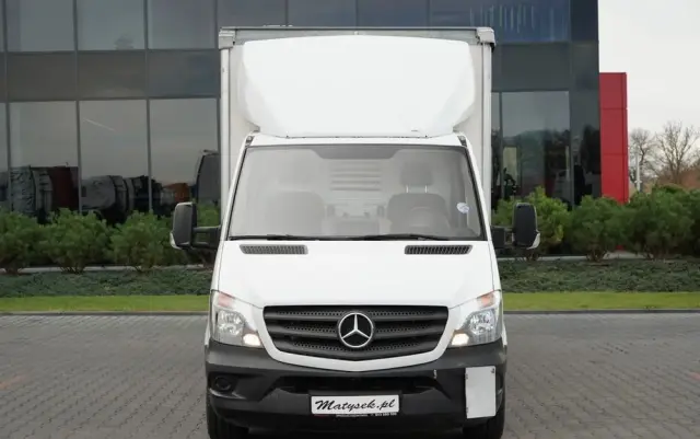 MERCEDES-BENZ SPRINTER / FIRANKA / PLANDEKA / AUTOMAT / 190 KM / SPROWADZONY  - 