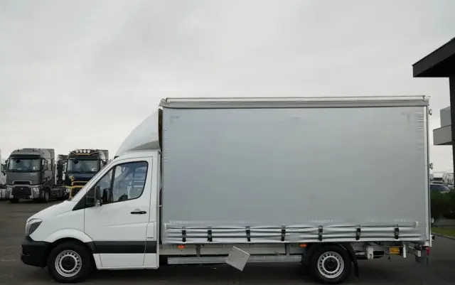 MERCEDES-BENZ SPRINTER / FIRANKA / PLANDEKA / AUTOMAT / 190 KM / SPROWADZONY  - 