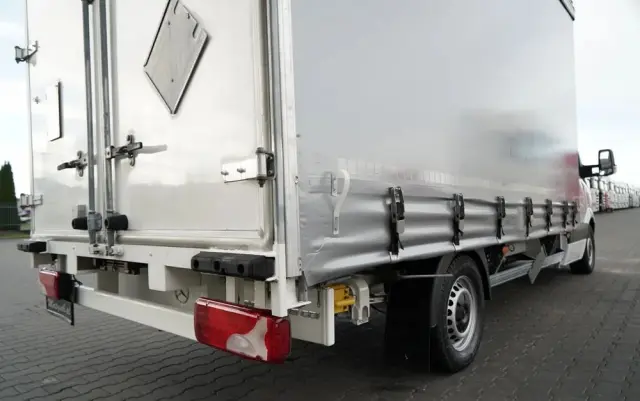 MERCEDES-BENZ SPRINTER / FIRANKA / PLANDEKA / AUTOMAT / 190 KM / SPROWADZONY  - 