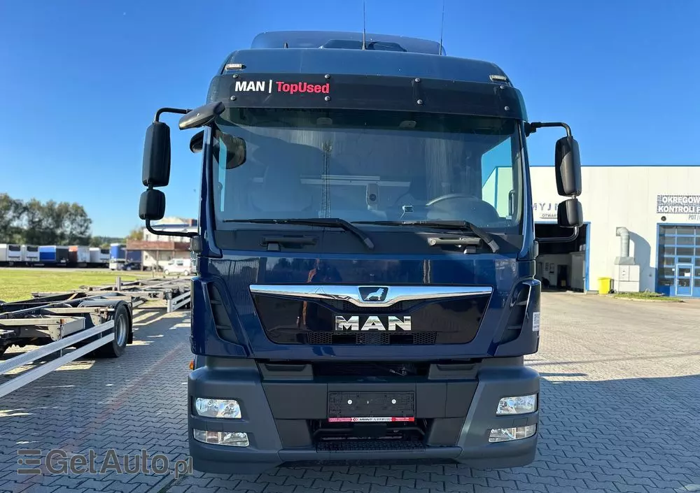 MAN TGM 12.250/E6/zestaw z przyczepą,poduszki P+T/kabina sypialna,automat,klima,webasto, 