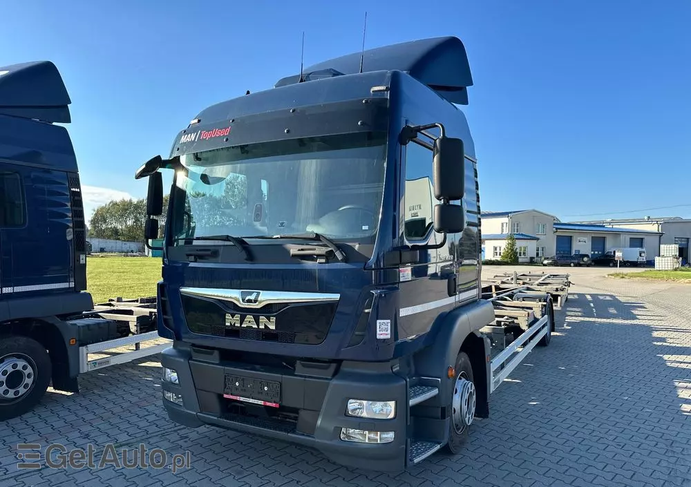MAN TGM 12.250/E6/zestaw z przyczepą,poduszki P+T/kabina sypialna,automat,klima,webasto, 