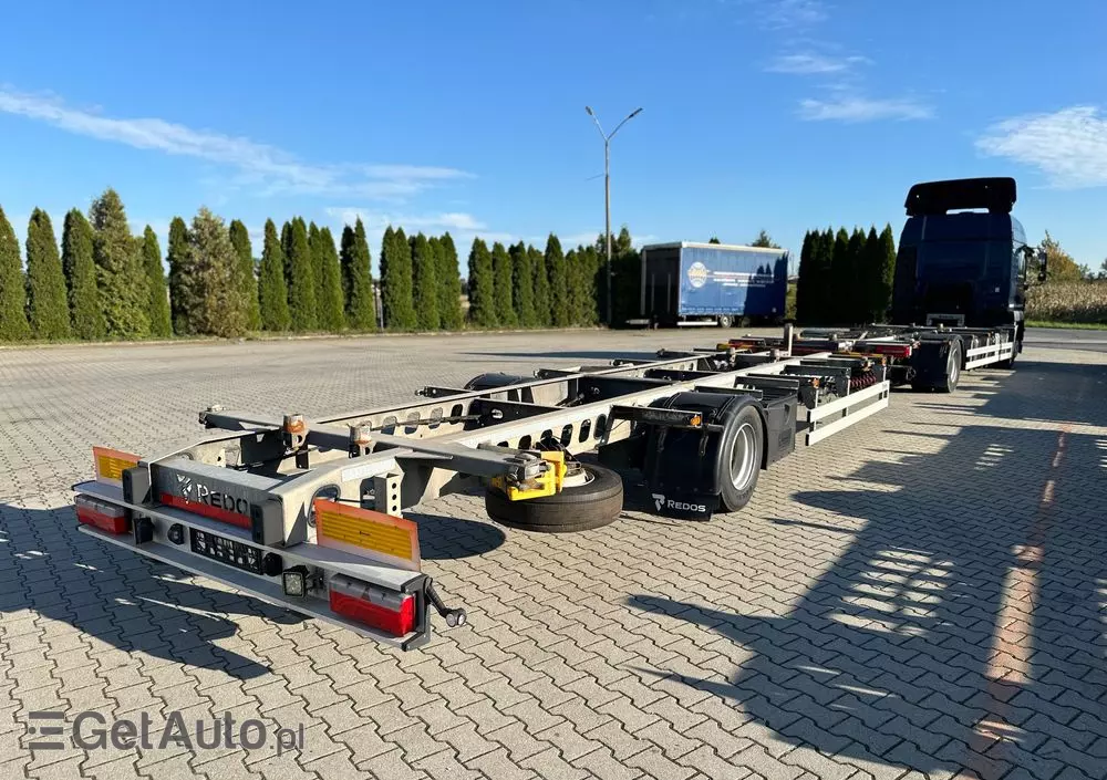 MAN TGM 12.250/E6/zestaw z przyczepą,poduszki P+T/kabina sypialna,automat,klima,webasto, 