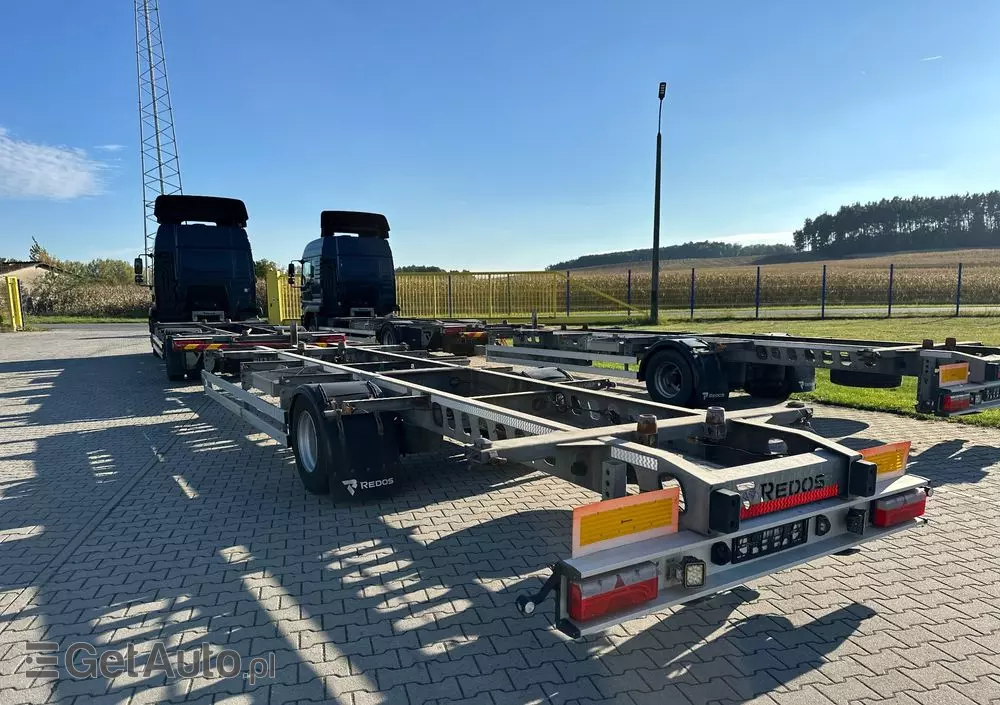 MAN TGM 12.250/E6/zestaw z przyczepą,poduszki P+T/kabina sypialna,automat,klima,webasto, 