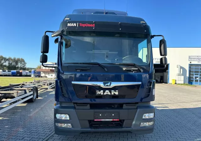 MAN TGM 12.250/E6/zestaw z przyczepą,poduszki P+T/kabina sypialna,automat,klima,webasto, 