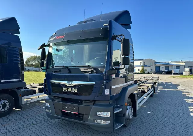 MAN TGM 12.250/E6/zestaw z przyczepą,poduszki P+T/kabina sypialna,automat,klima,webasto, 