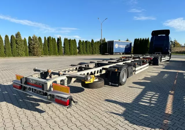 MAN TGM 12.250/E6/zestaw z przyczepą,poduszki P+T/kabina sypialna,automat,klima,webasto, 