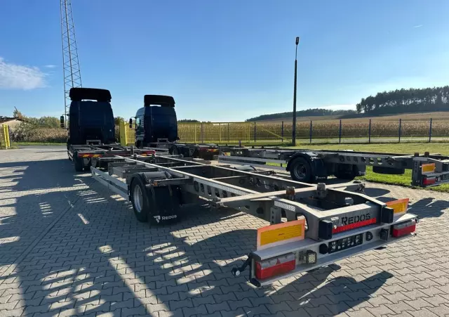 MAN TGM 12.250/E6/zestaw z przyczepą,poduszki P+T/kabina sypialna,automat,klima,webasto, 