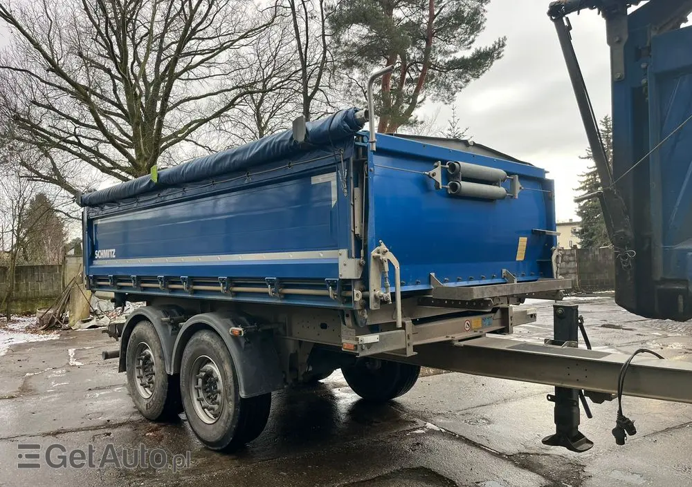 SCANIA G410 XT wywrotka 6x4, 3-str., MEILLER, BORDMATIC, ZESTAW, TOP! 