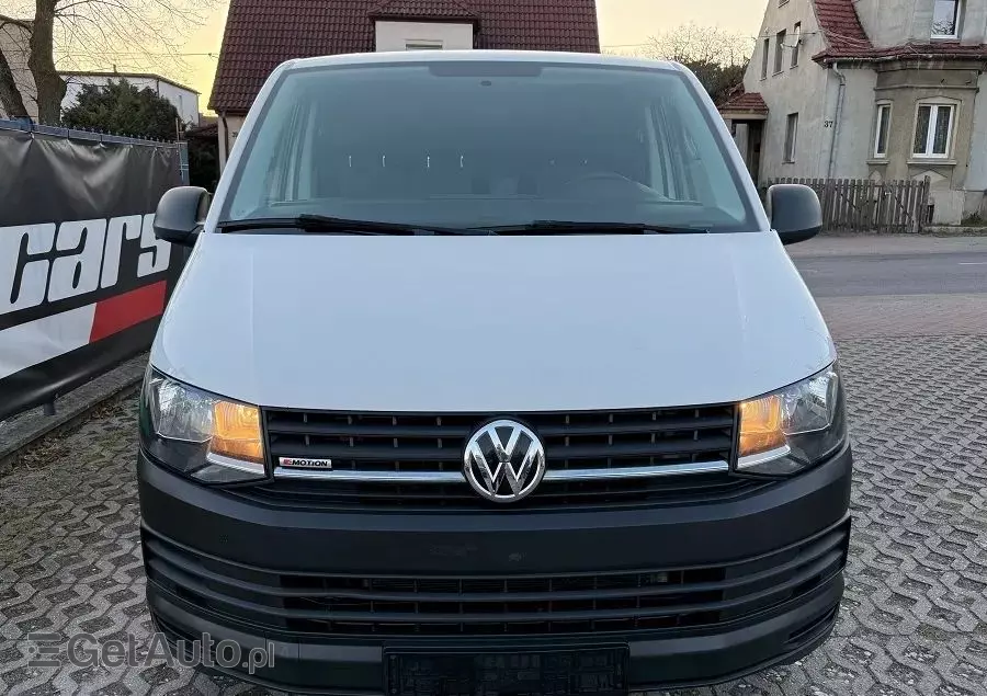 VOLKSWAGEN 2.0TDI 140ps 4MOTION Transporter T6 Długi Webasto SERWISOWANY Bezwypadek 2x przesuwne drzwi 