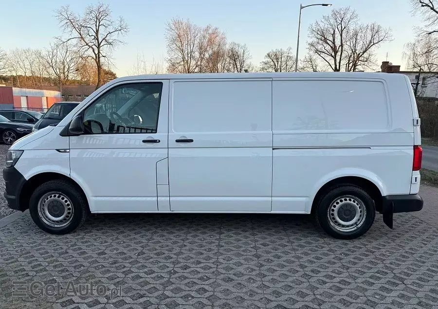 VOLKSWAGEN 2.0TDI 140ps 4MOTION Transporter T6 Długi Webasto SERWISOWANY Bezwypadek 2x przesuwne drzwi 