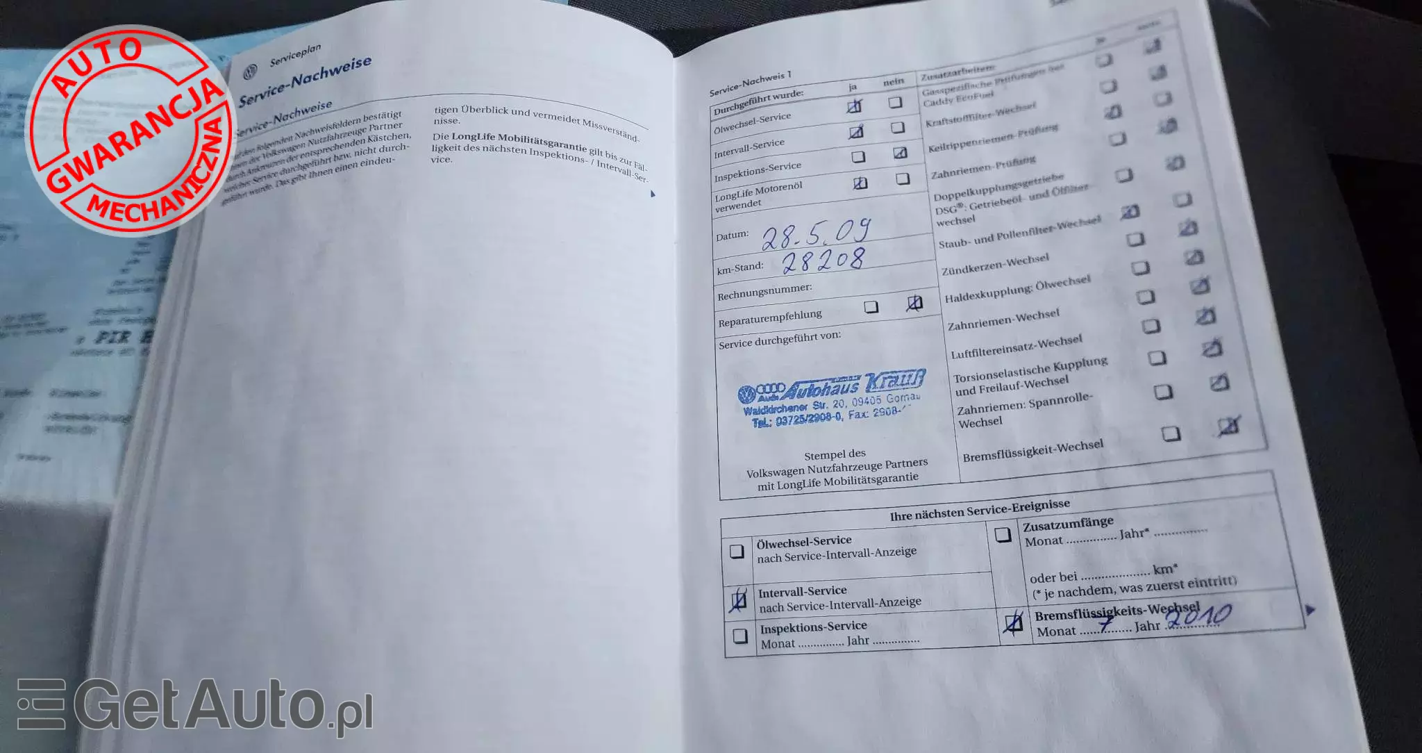 VOLKSWAGEN Caddy 1.6 Life Family (5-Si.)