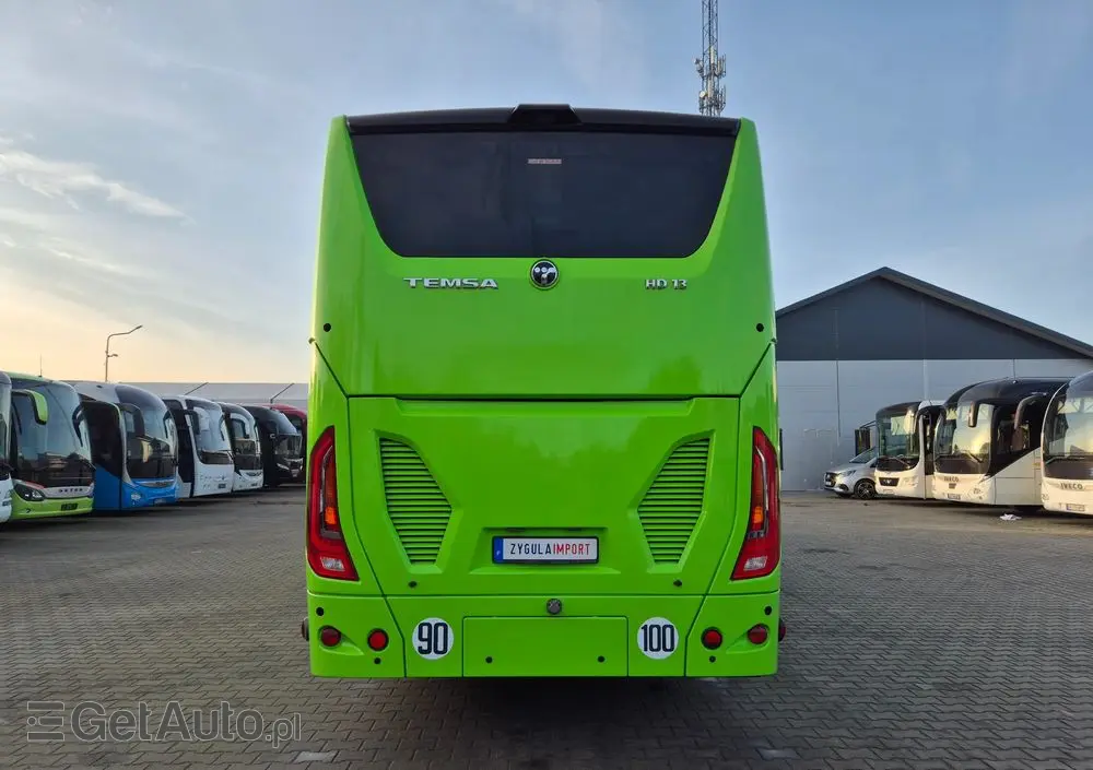 TEMSA HD 13 / SPROWADZONA / 59 MIEJSC / WINDA / WC / AUTOMAT 