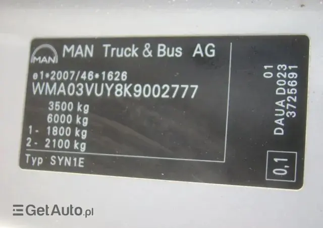 MAN TGE L5 H2 MAXI 140KM 