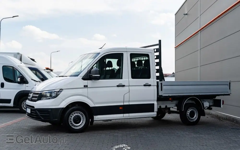 VOLKSWAGEN Crafter Doka Brygadówka 7-miejsc Skrzynia Salon PL, Jeden Właściciel *FINANSOWANIE* 