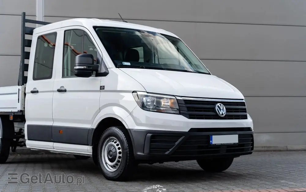 VOLKSWAGEN Crafter Doka Brygadówka 7-miejsc Skrzynia Salon PL, Jeden Właściciel *FINANSOWANIE* 