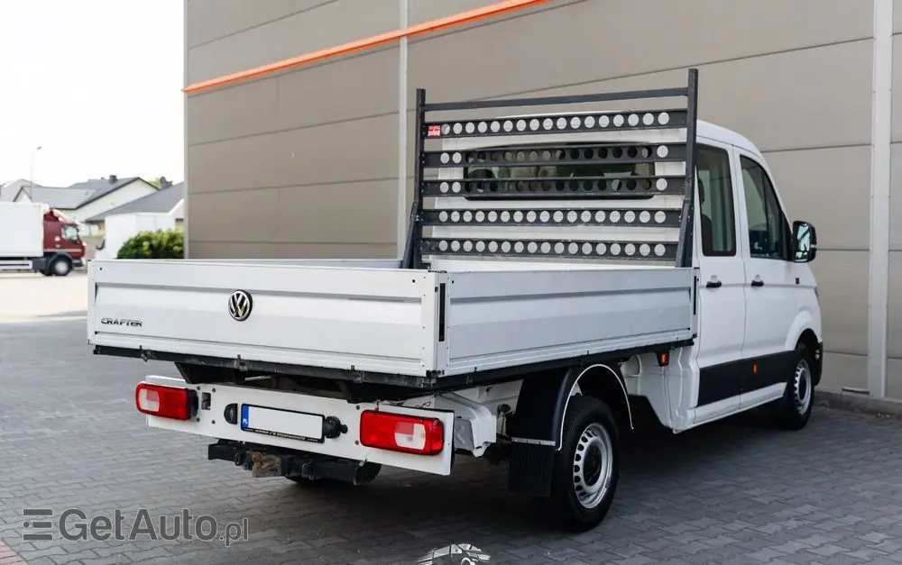VOLKSWAGEN Crafter Doka Brygadówka 7-miejsc Skrzynia Salon PL, Jeden Właściciel *FINANSOWANIE* 