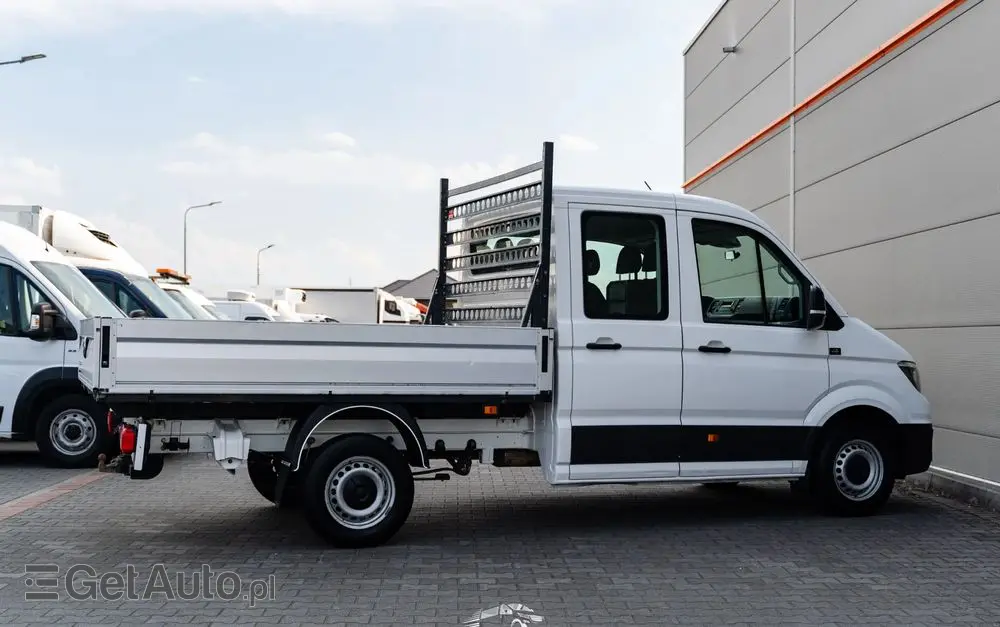 VOLKSWAGEN Crafter Doka Brygadówka 7-miejsc Skrzynia Salon PL, Jeden Właściciel *FINANSOWANIE* 