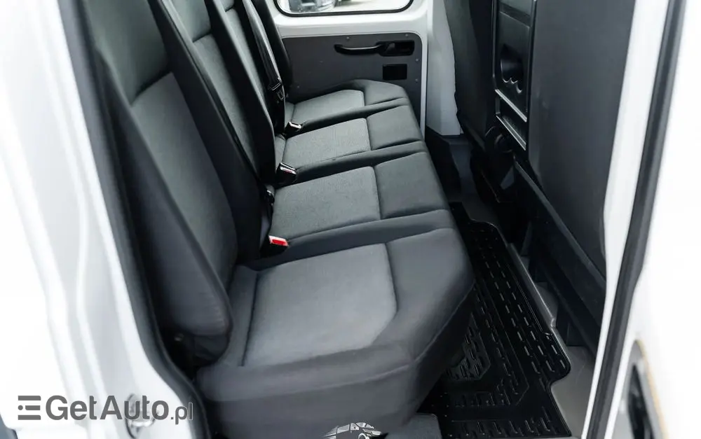 VOLKSWAGEN Crafter Doka Brygadówka 7-miejsc Skrzynia Salon PL, Jeden Właściciel *FINANSOWANIE* 