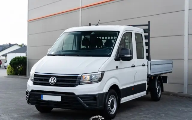 VOLKSWAGEN Crafter Doka Brygadówka 7-miejsc Skrzynia Salon PL, Jeden Właściciel *FINANSOWANIE* 