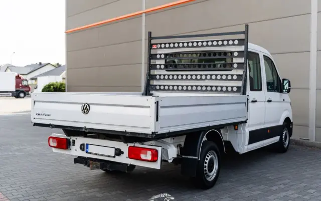 VOLKSWAGEN Crafter Doka Brygadówka 7-miejsc Skrzynia Salon PL, Jeden Właściciel *FINANSOWANIE* 