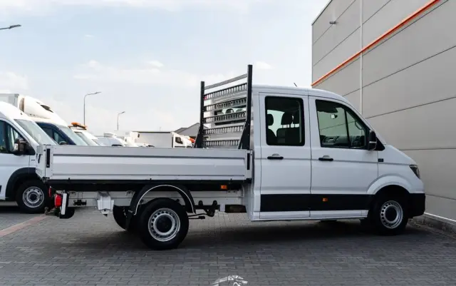 VOLKSWAGEN Crafter Doka Brygadówka 7-miejsc Skrzynia Salon PL, Jeden Właściciel *FINANSOWANIE* 