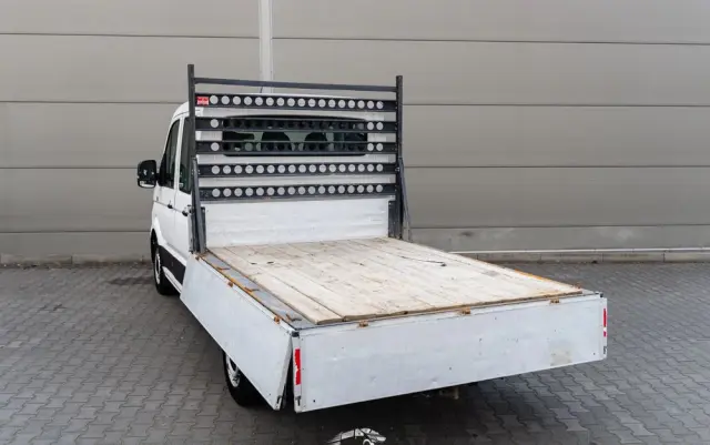 VOLKSWAGEN Crafter Doka Brygadówka 7-miejsc Skrzynia Salon PL, Jeden Właściciel *FINANSOWANIE* 