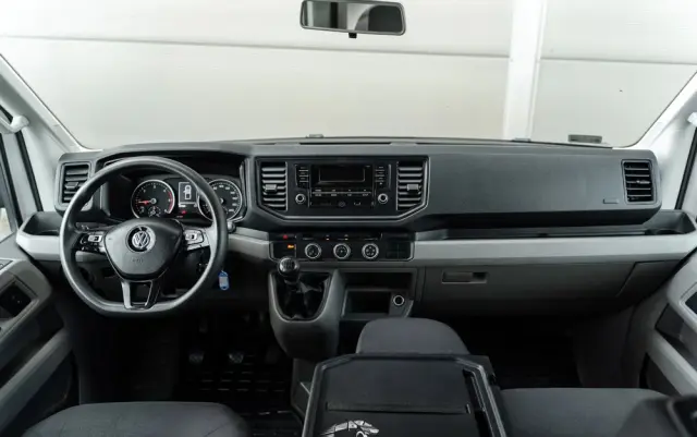 VOLKSWAGEN Crafter Doka Brygadówka 7-miejsc Skrzynia Salon PL, Jeden Właściciel *FINANSOWANIE* 
