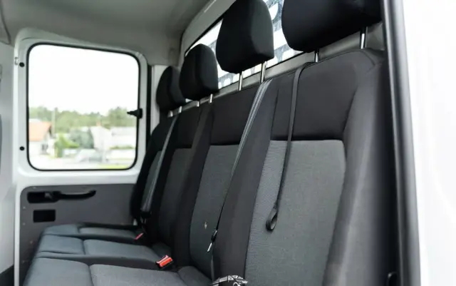 VOLKSWAGEN Crafter Doka Brygadówka 7-miejsc Skrzynia Salon PL, Jeden Właściciel *FINANSOWANIE* 