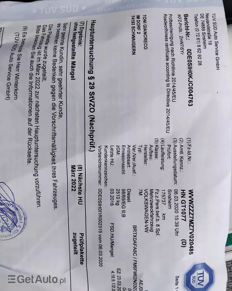 VOLKSWAGEN Sharan 2.0 TDI Freestyle