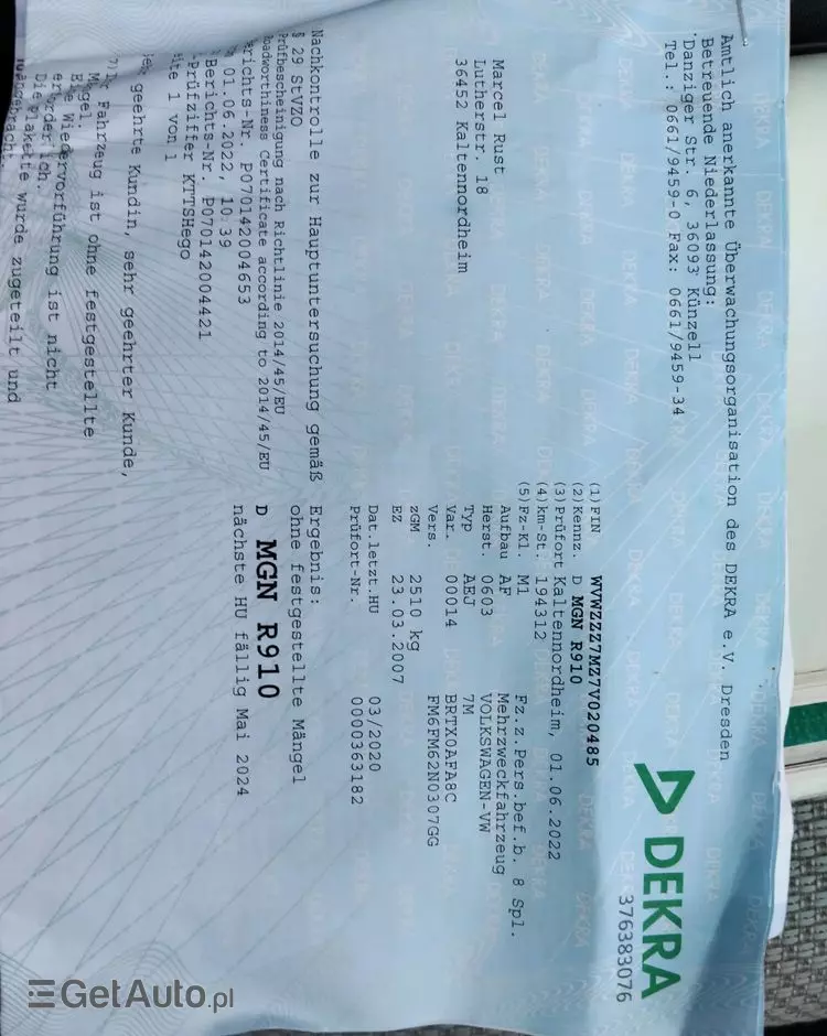 VOLKSWAGEN Sharan 2.0 TDI Freestyle