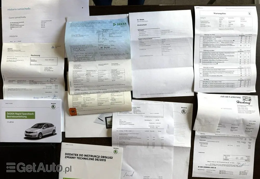 SKODA RAPID Spaceback 1.2 TSI (Green tec) Emotion Plus