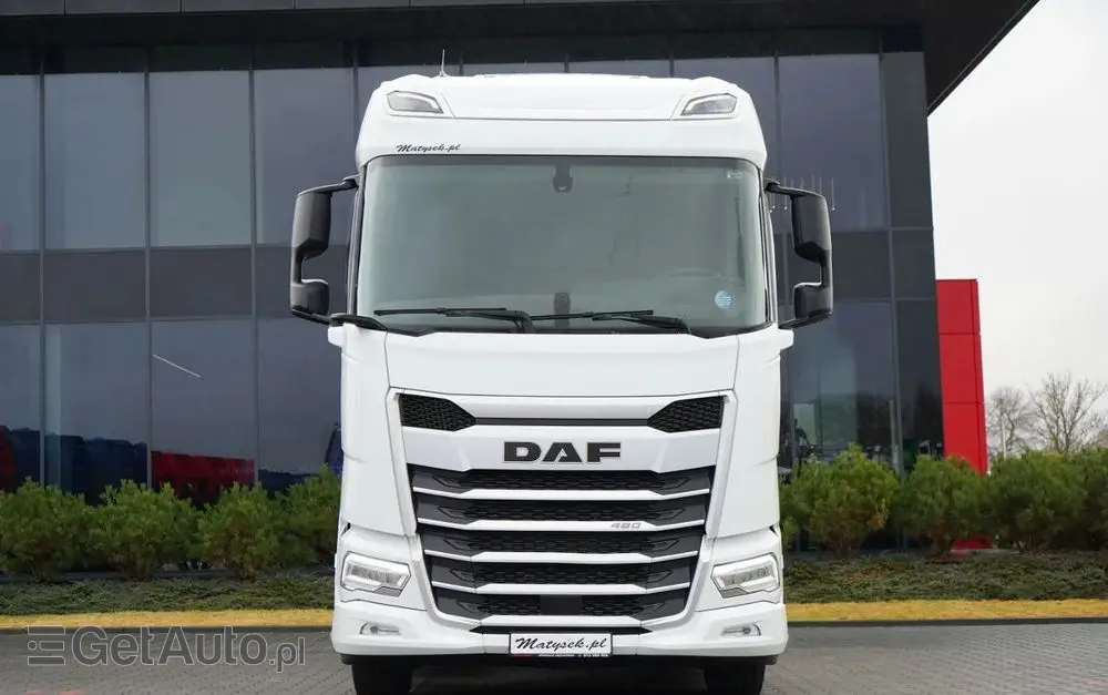 DAF XG 480 / RETARDER / KLIMATYZACJA POSTOJOWA  / POLSKI SALON / PO KONTRAKCIE SERWISOWYM 