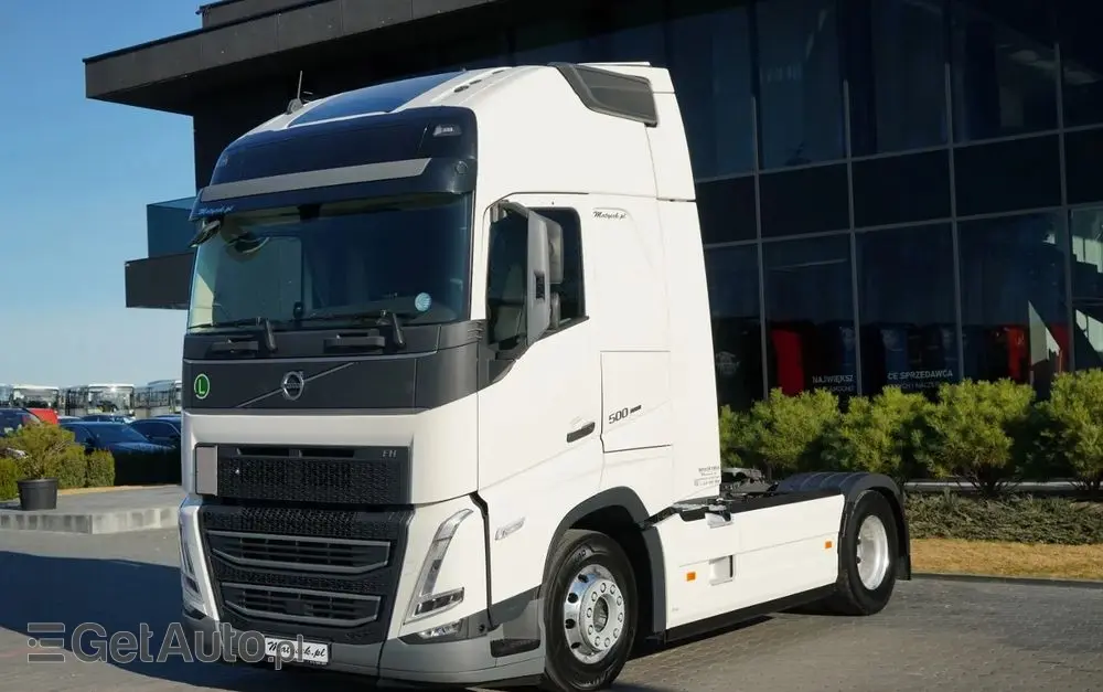 VOLVO FH 500 / KLIMATYZACJA POSTOJOWA / I-SHIFT / ALUFELGI / EURO 6 