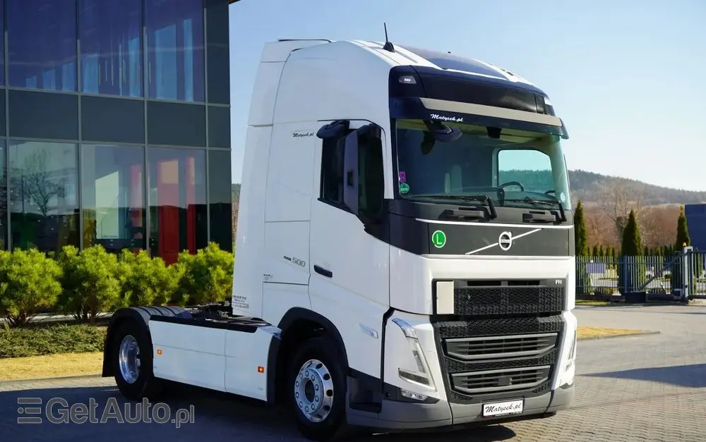 VOLVO FH 500 / KLIMATYZACJA POSTOJOWA / I-SHIFT / ALUFELGI / EURO 6 