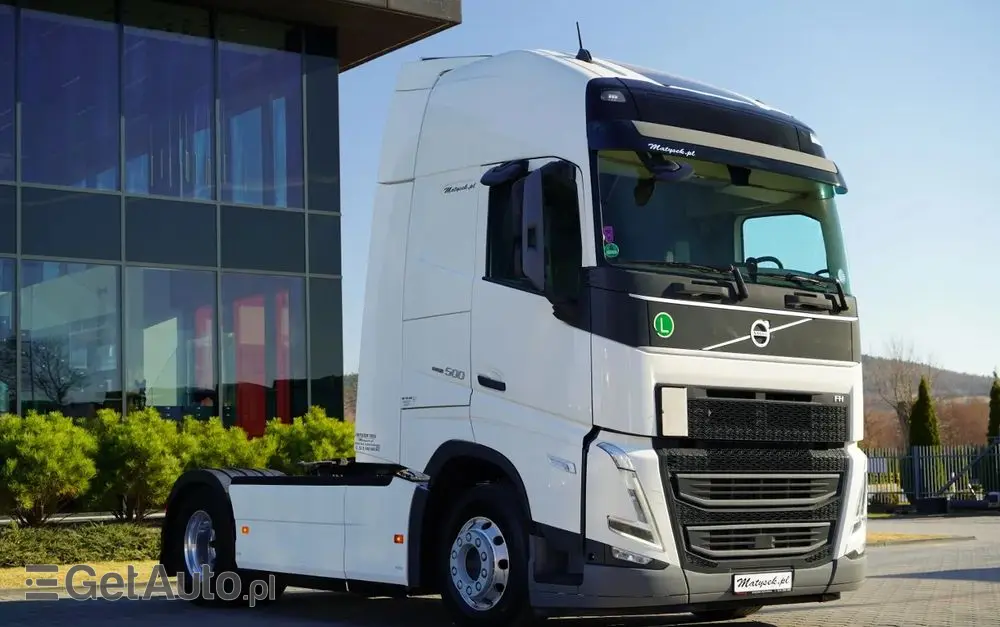 VOLVO FH 500 / KLIMATYZACJA POSTOJOWA / I-SHIFT / ALUFELGI / EURO 6 