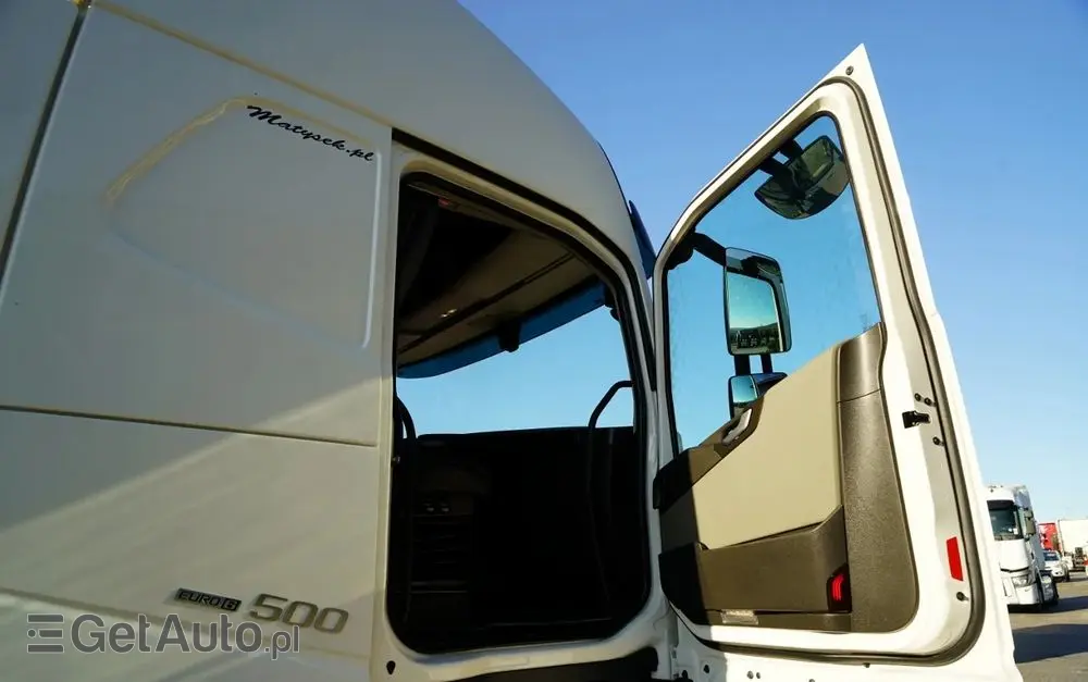 VOLVO FH 500 / KLIMATYZACJA POSTOJOWA / I-SHIFT / ALUFELGI / EURO 6 