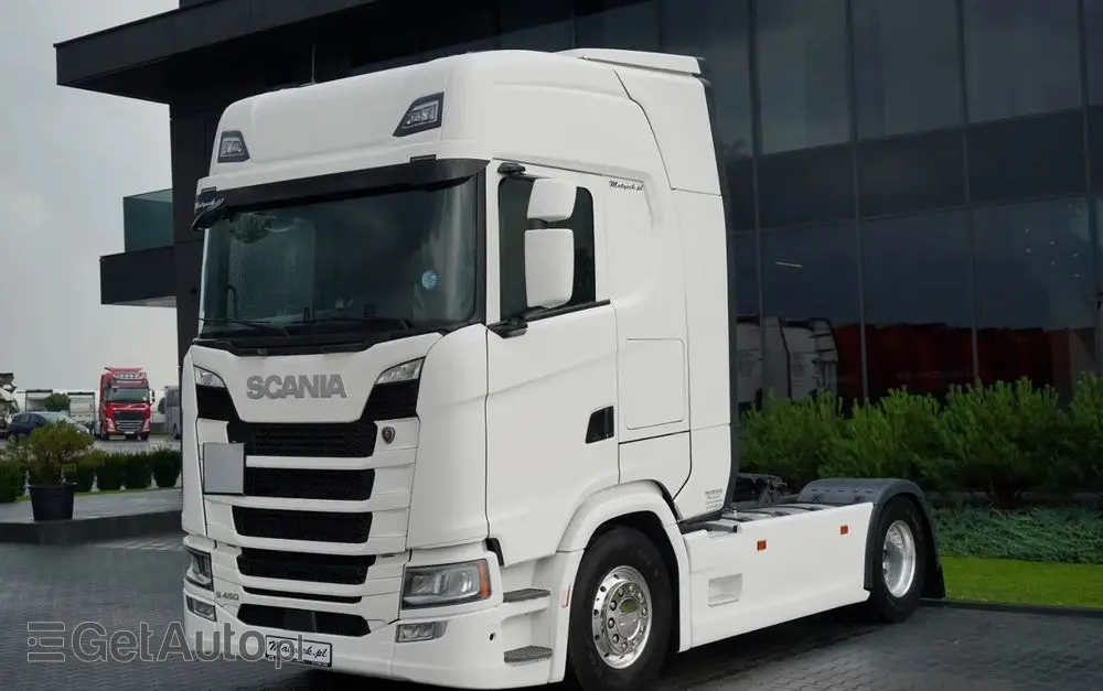 SCANIA S 450 / RETARDER / KLIMA POSTOJOWA  / ALUFELGI / 