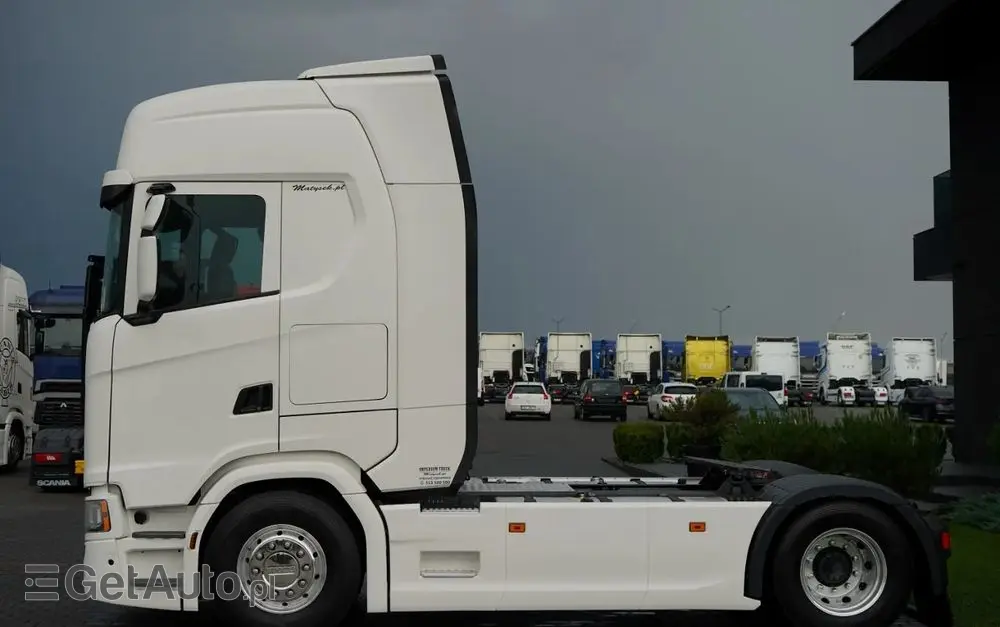 SCANIA S 450 / RETARDER / KLIMA POSTOJOWA  / ALUFELGI / 